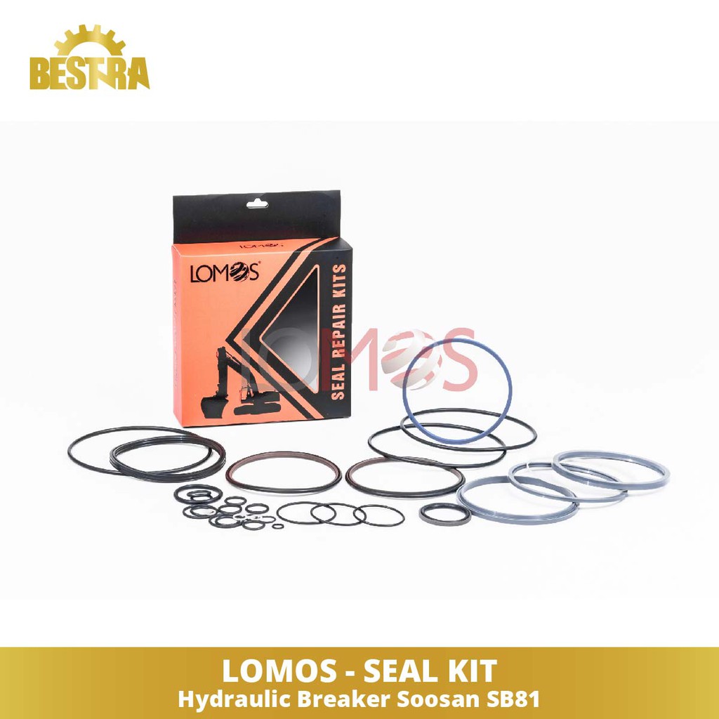 Seal Kit LOMOS Hydraulic Breaker Soosan SB81 / SB 81