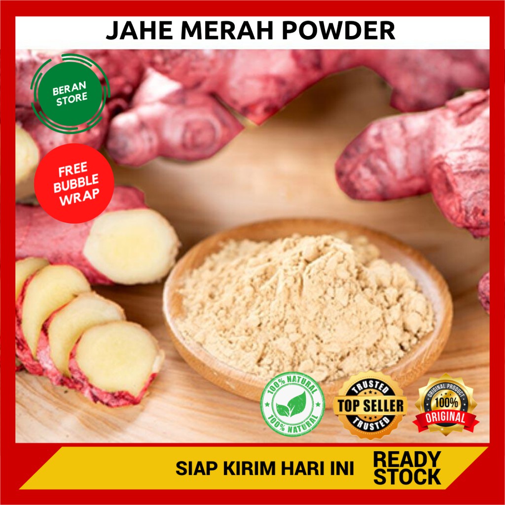 

SGS 100g Jahe Merah Bubuk Red Ginger Powder Jahe Merah Instan herbal