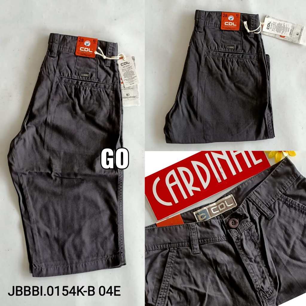 gof JBBBI CDL By CARDINAL OFFICER Celana Pendek Casual Chino Pockets Slimfit Original Katun Bermuda