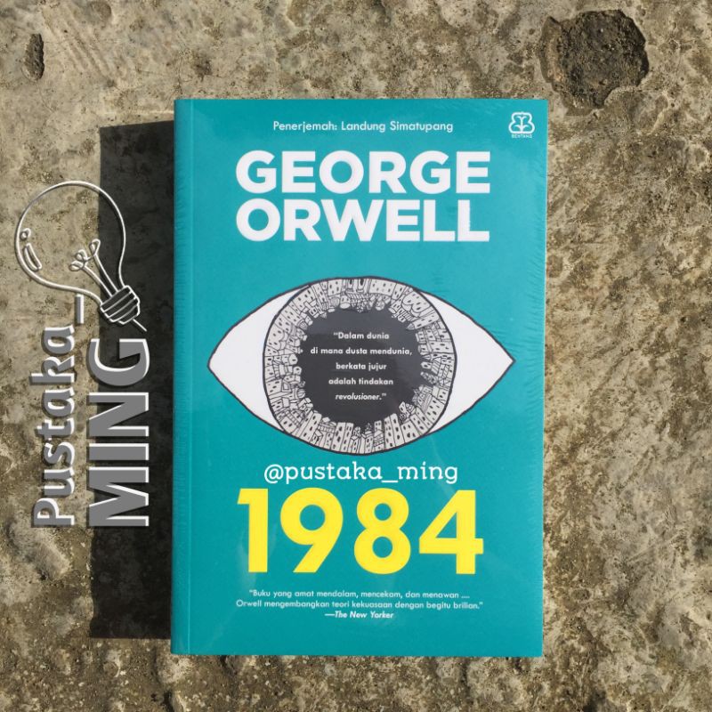 1984 George Orwell Cover Baru Shopee Indonesia