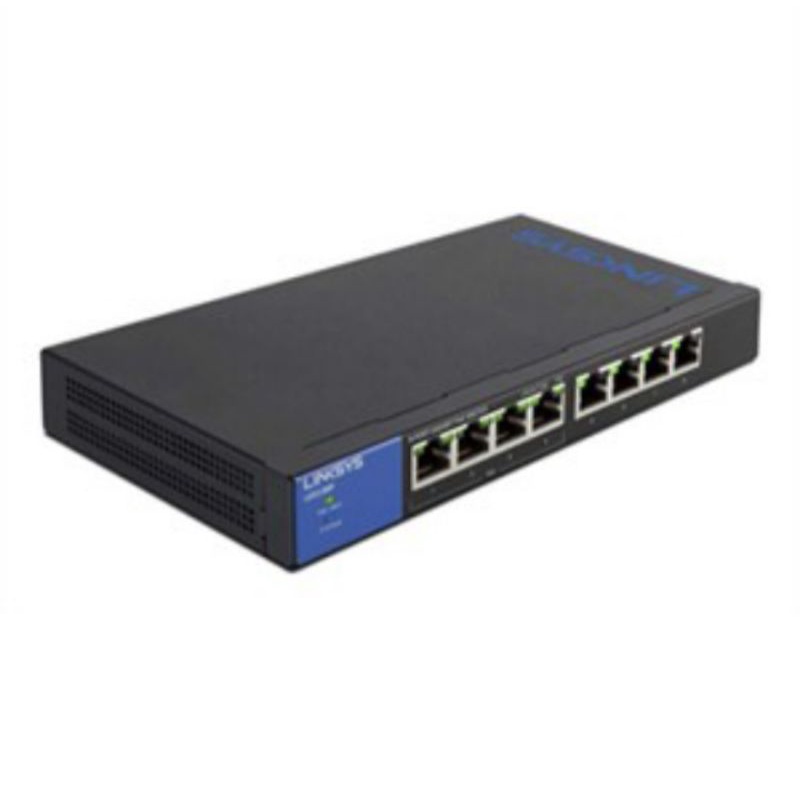 LINKSYS LGS108P-AP - Desktop Switch Gigabit Bussiness 8Port PoE+