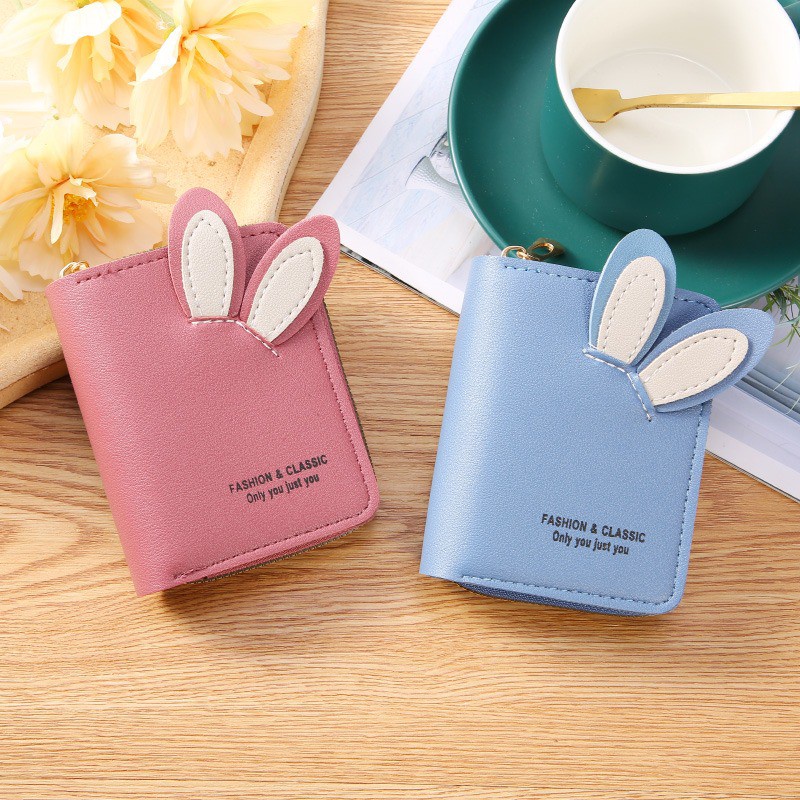 Jc Acc Dompet Renda Mini Dompet Wanita Impor Lucu Kuping Kelinci / Bunny Dompet