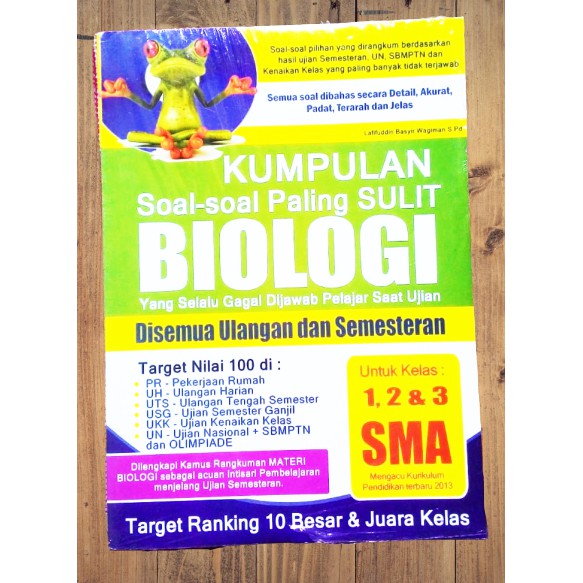Kumpulan Soal Soal Paling Sulit Biologi Sma Shopee Indonesia