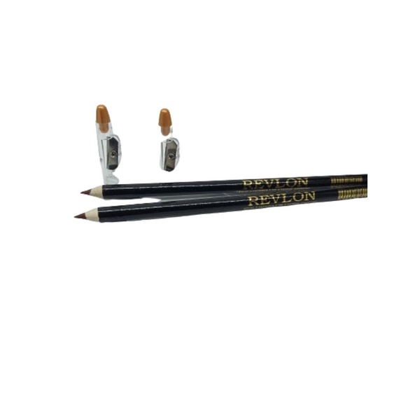 (ECER)Pensil Alis Revlon Coklat//Revlon Coklat Eyeliner&Lip Liner Pencil