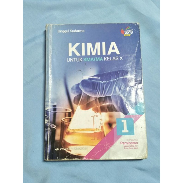 

PRELOVED BUKU KIMIA SMA KELAS 10 PENERBIT ERLANGGA