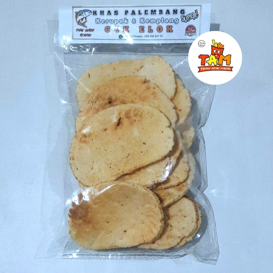 

Kemplang Panggang Super Ikan Tenggiri (Extra Sambal) ASLI Palembang - Tam Snack