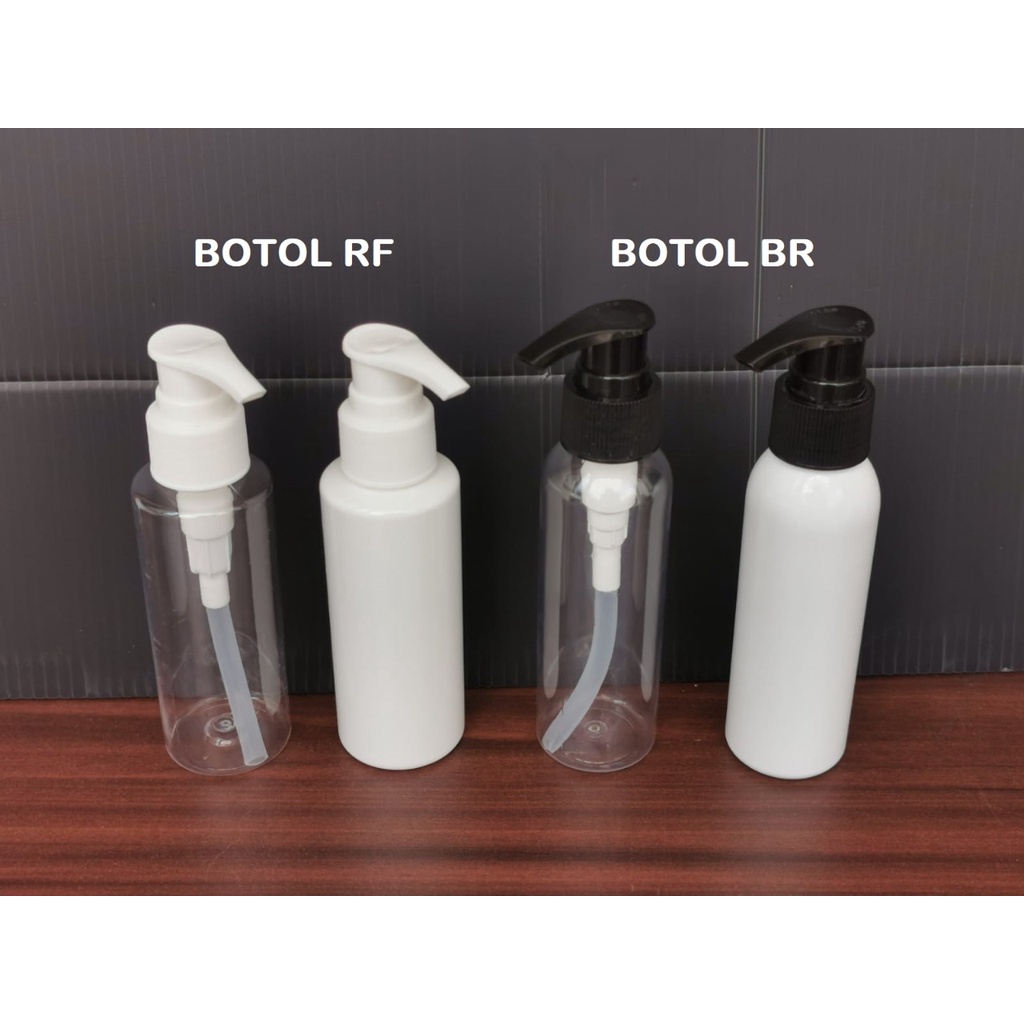 Botol PUMP 100 ml 100ml botol serum 100 ml botol POMPA 100