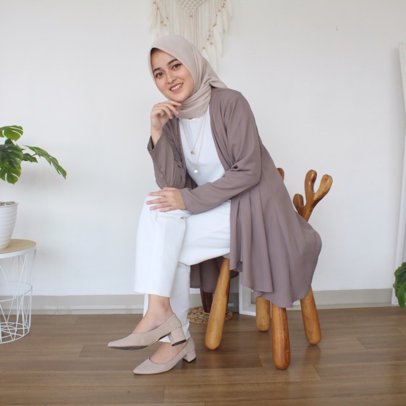 CARDIGAN OUTER IVANA-Grey morn
