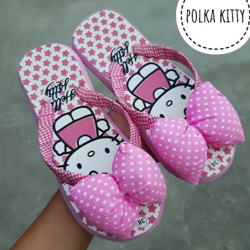 Sandal jepit lucu pita karakter kartun dewasa / Sandal Doraemon /Sandal Keroppi