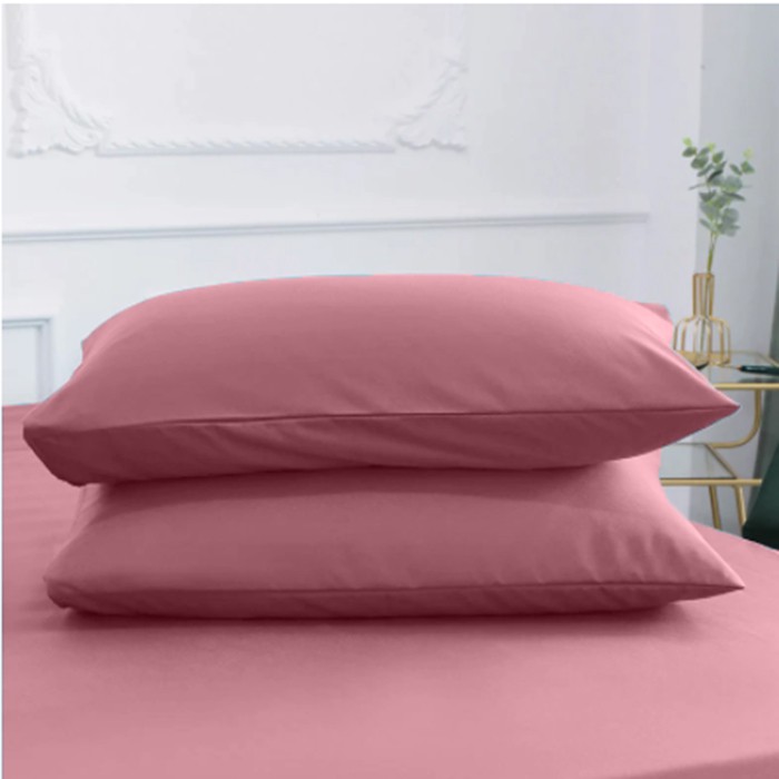 Sprei Dusty Pink emboss katun jepang disperse seprai nikah dingin lembut microfiber home decoration