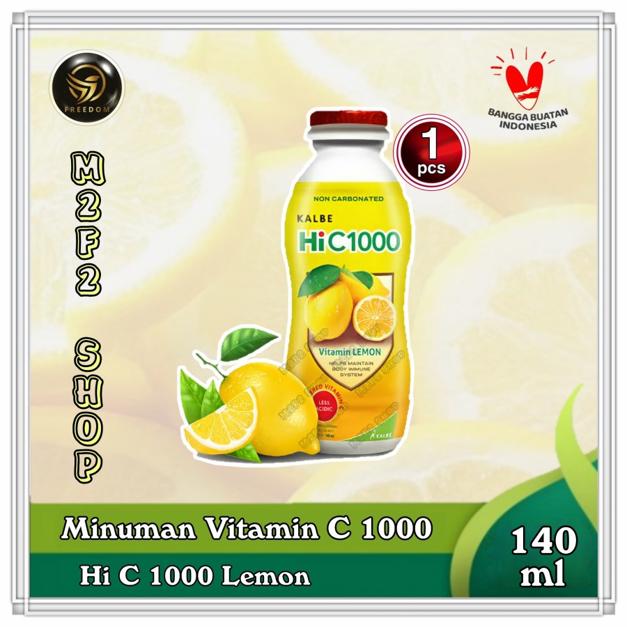 Jual Hi C1000 Kalbe Minuman Vitamin C Rasa Lemon 140 ml (Kemasan