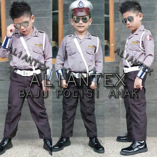 POCIL POLISI ANAK BAJU  PROFESI ANAK Shopee Indonesia