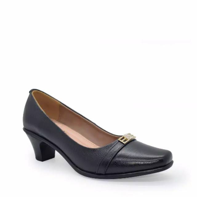 Sepatu pantofel sensitive kulit