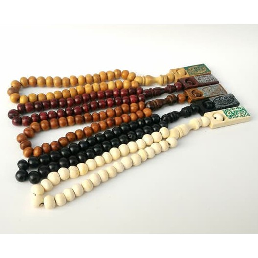 Tasbih Kayu 33 - Tasbeh Kayu 1 pcs