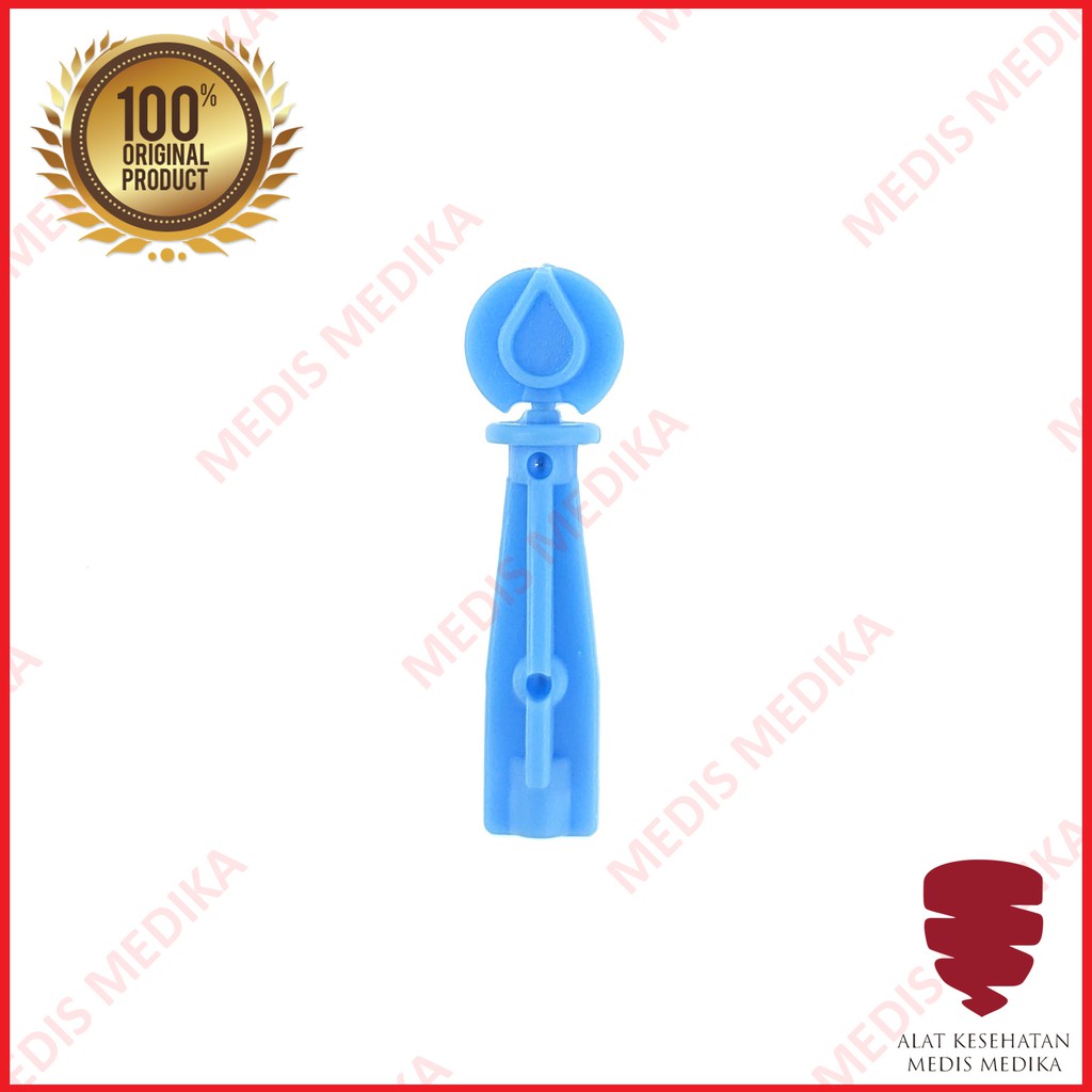 Blood Lancet Autoclick 26G Onemed Jarum Alat Ambil Darah Bekam 26 G Isi 100