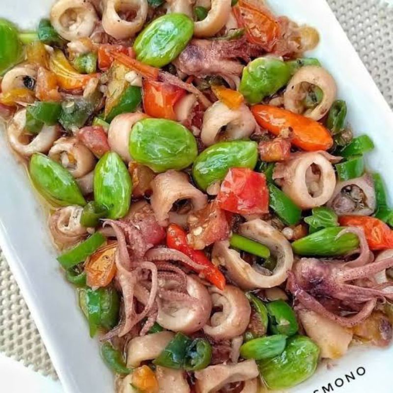

oseng cumi pedas 250gr