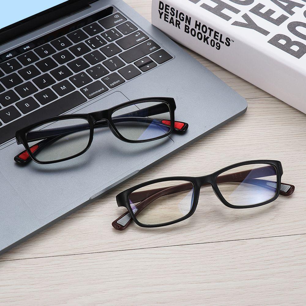 ❈ROWAN❈ Flat Mirror Anti Blue Rays Reading Computer Goggles Computer Glasses Anti-UV Unisex Gaming Eyeglasses Eyes Radiation Protection