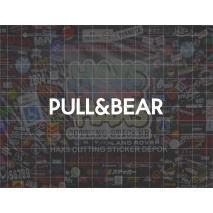 Cutting Sticker Pull &amp; Bear Ukuran 8 Cm Untuk Motor Mobil