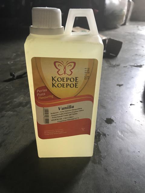 Pasta Koepoe Koepoe 1 LITER Perisa Vanilla Vanila Pandan 