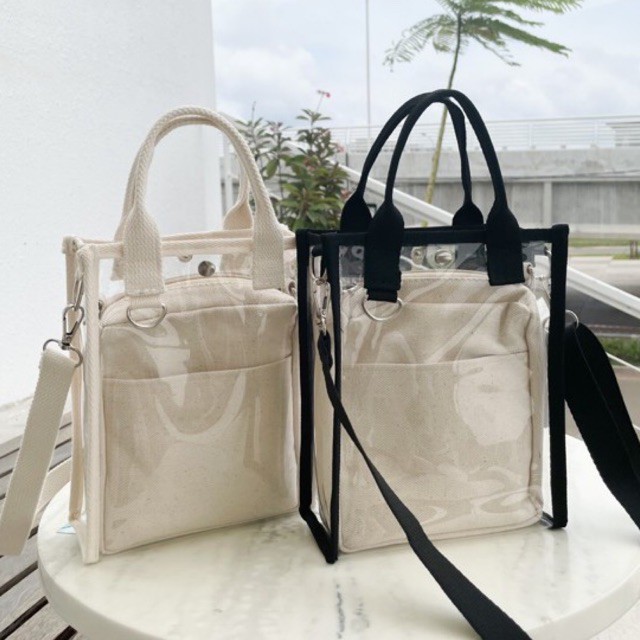 (free keychain &amp; pin) Minnie Bag Jungie PVC Bag korea kpop konser