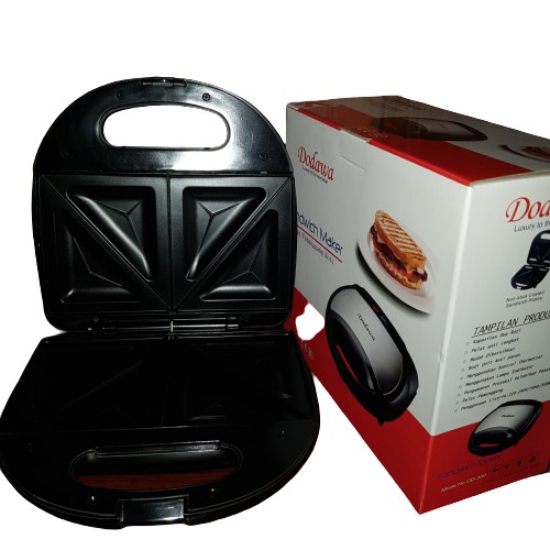 Toaster Dodawa DD 300 STELL BODY Alat Pemanggang Pembakaran Roti Sandwich maker