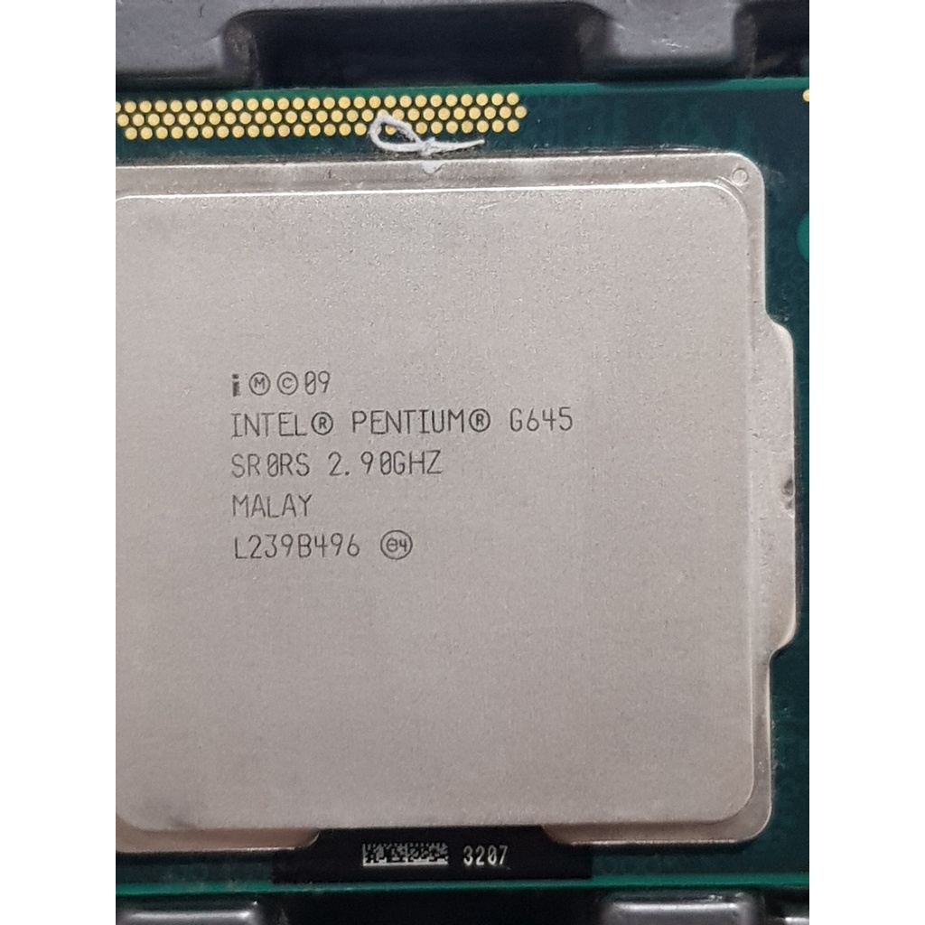 PROCESSOR INTEL PENTIUM G620 G630 G640 G645 SOCKET 1155