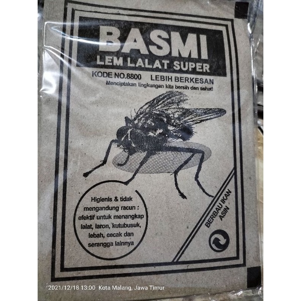 

kertas lem lalat 10 lembar