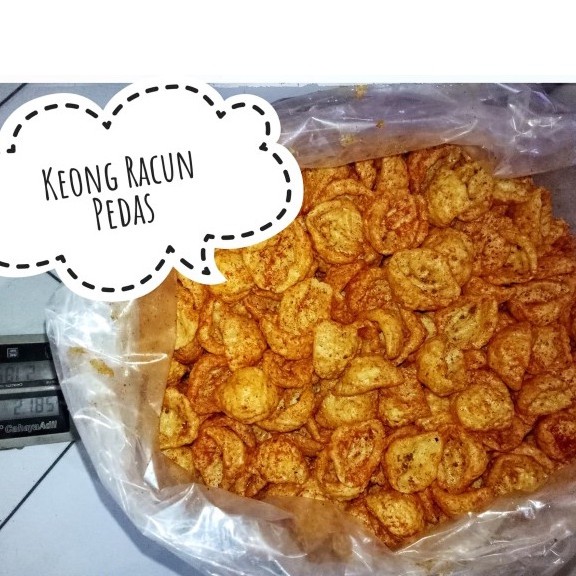 

MURAH Kerupuk Keong Racun Pedas