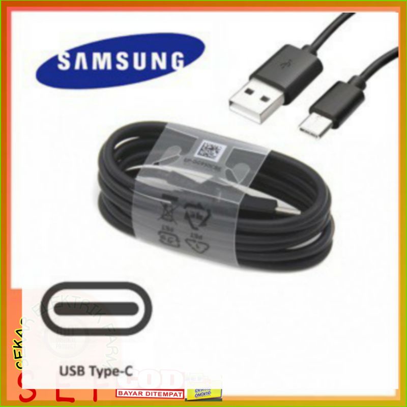 KABEL CHARGER TYPE C SAMSUNG, USBH DATA C ORIGINAL OEM PRODUK