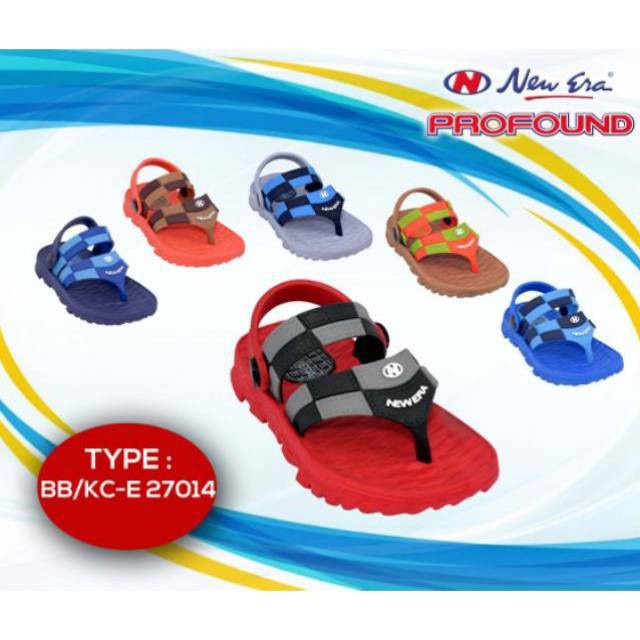 sogo NEW ERA BB KC 27014 Sandal Japit Selop Anak Laki Laki Sendal Karet Tali Belakang Original