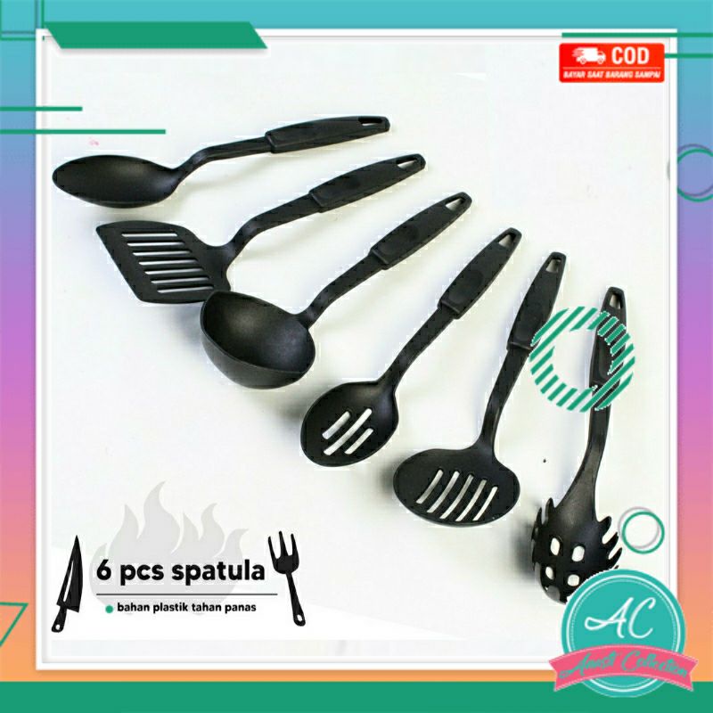 Set panci masak 13 pcs cookware set Panci Set Spatula Teflon Anti Lengket lengkap