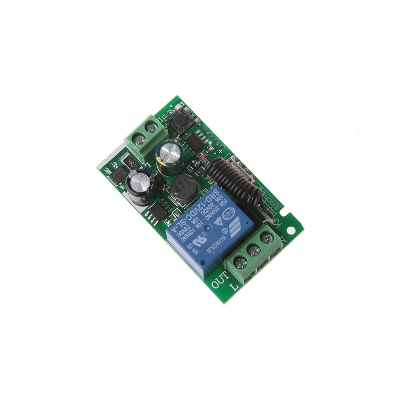 Modul Switch Remote Control Wireless AC 220V 1CH RF 433MHz