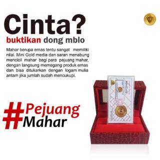 Minigold Koin Emas Murni Mini 24 Karat Logam Mulia 0 5gr 