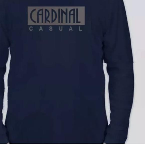► Baju kaos TULISAN CARDINAL original Series Terbaru Lengan PANJANG PREMIUM CEWEK COWOK KATA ☜