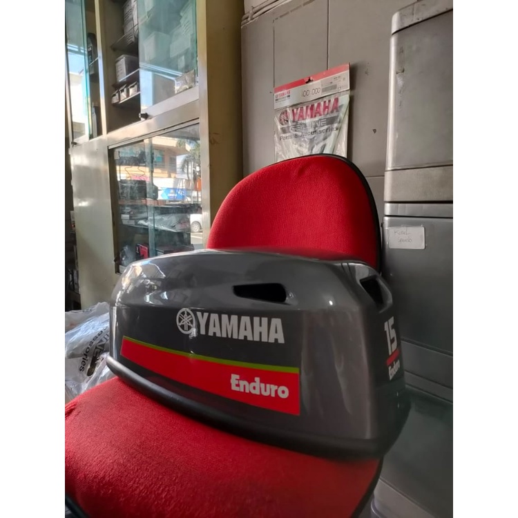 TUTUP MESIN TEMPEL YAMAHA / KAP MESIN TEMPEL YAMAHA 15PK 2 TAK MODEL JET COOL