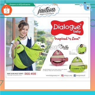 Promo !! SALE !! DIALOGUE-GENDONGAN SAMPING BAYI MILKY SERIES Dgg 4135