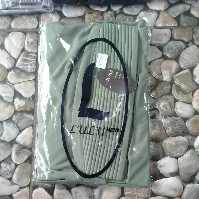 KERUDUNG HIJAB INSTAN LULU SARAH ORIGINAL-Hijau