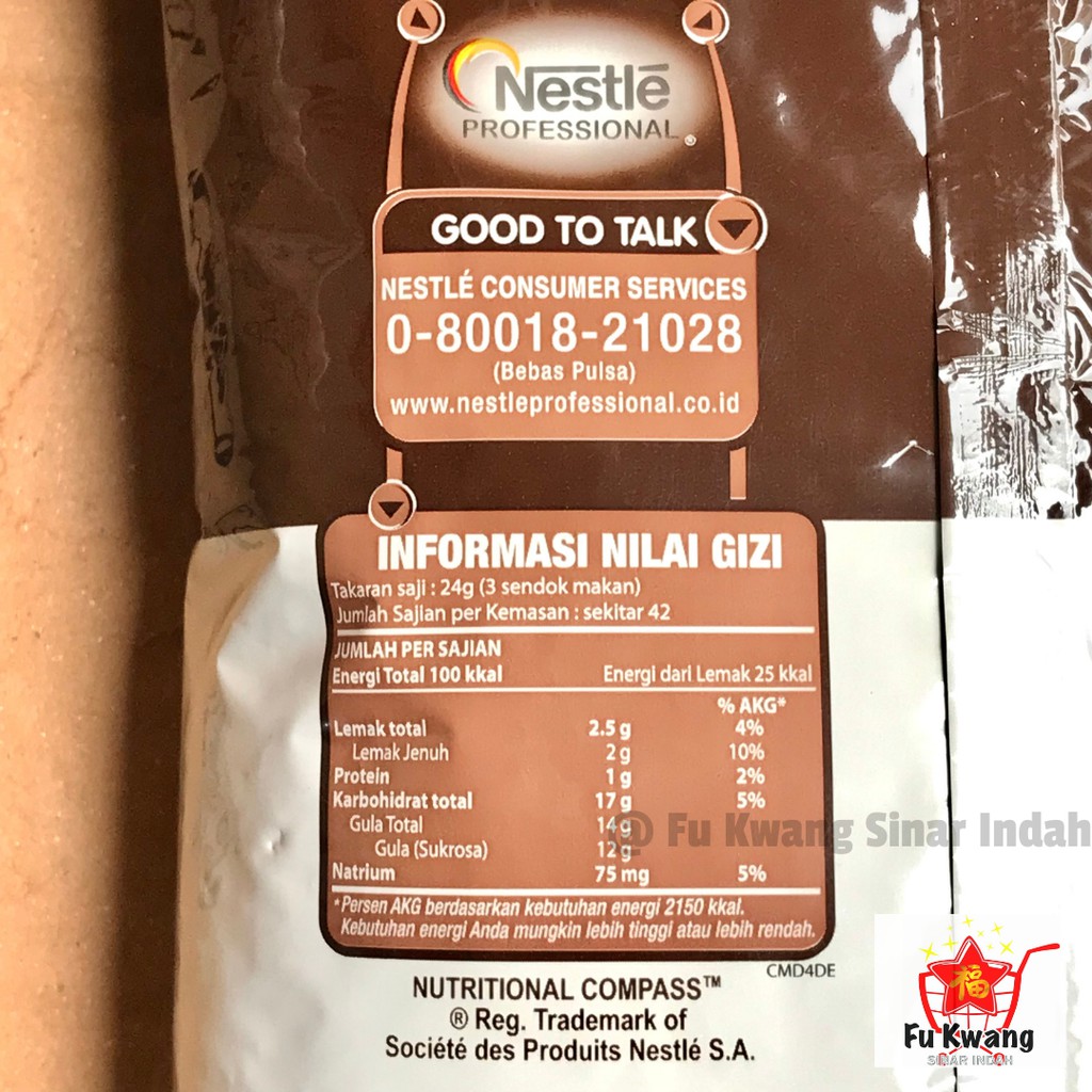 Nestle Alegria Dark Cocoa Cokelat Bubuk 1 kg