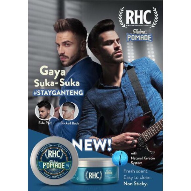 [BPOM] Pomade RHC/rudy hadisuwarno