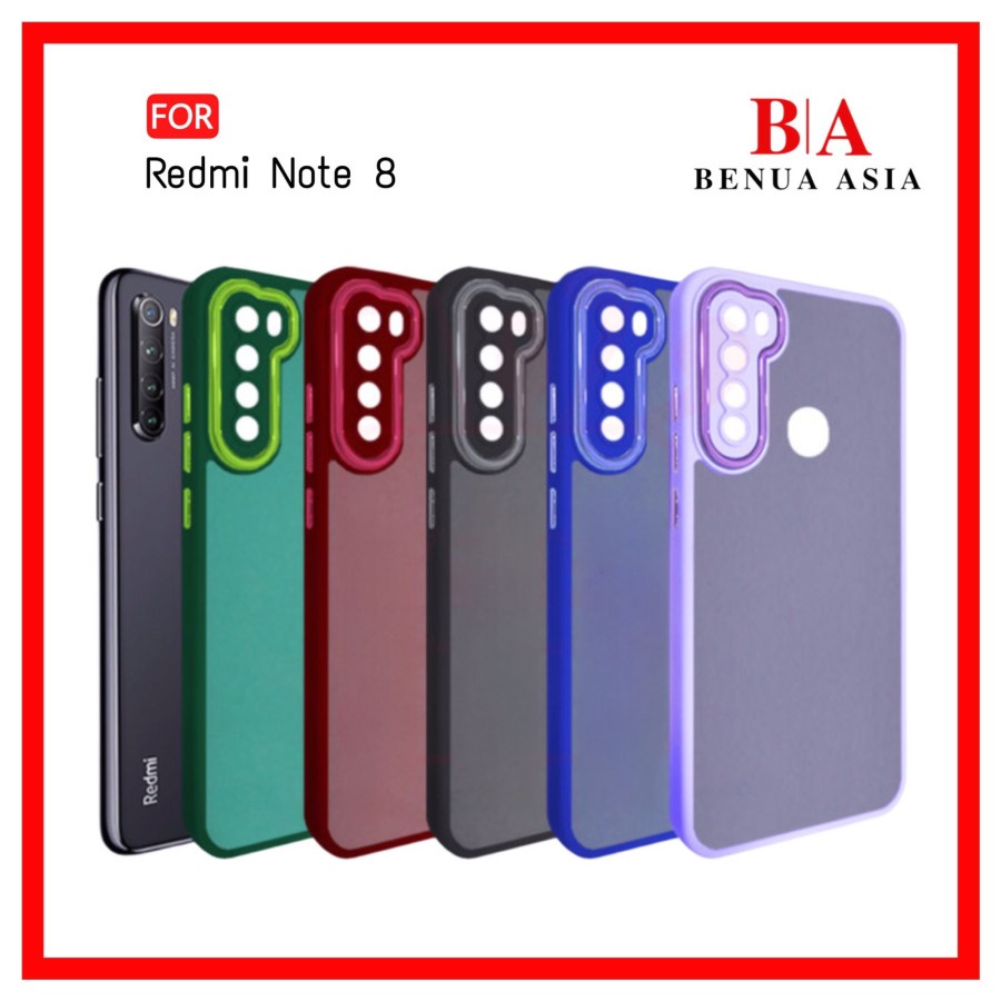 CASE PREMIUM NEOHYBRID DOVE CHROME XIAOMI REDMI NOTE 8