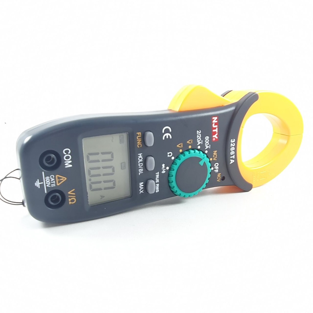 Tang Ampere TRUE RMS NJTY 3266TA Digital Clamp Meter NCV 3266 TA