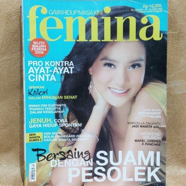 Majalah FEMINA 10 - 16 April 2008