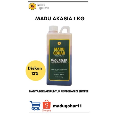 

Madu Akasia1 kg| madu hitam |MADU QOHAR