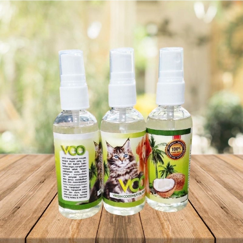 Spray VCO Obat Jamur Scabies Untuk Kucing Anjing