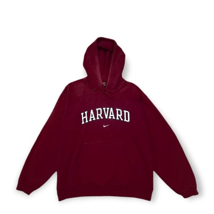 Vintage 90s Hoodie Nike Center Middle Harvard University