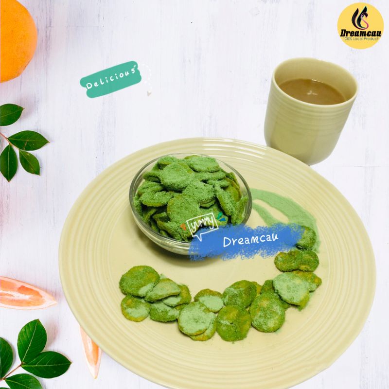 

Dreamcau Keripik Pisang Rasa Matcha [Kemasan Ekonomis]