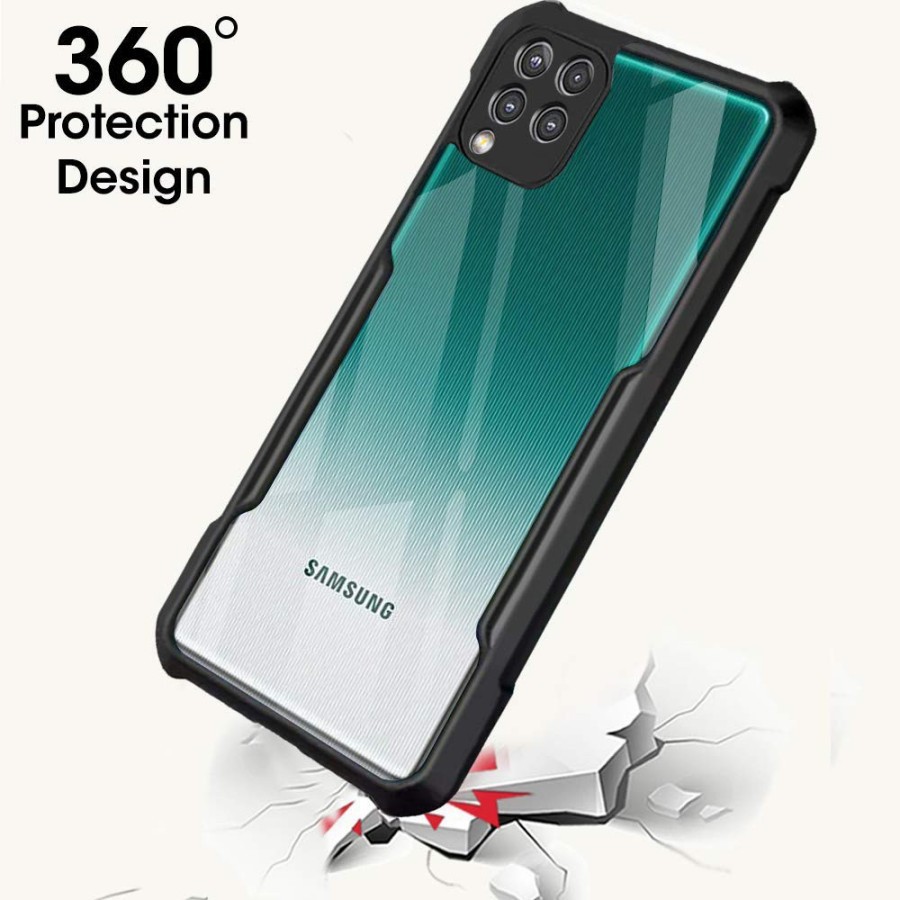 casing Case Samsung A22 4G - Case Armor Samsung M32 Shockproof Full Cover