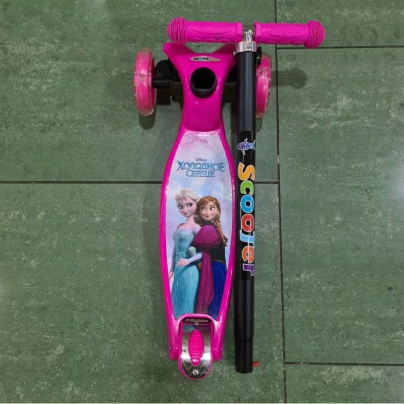 Kickboard Scooter Anak Motif - Skuter Anak Roda 3 / Otoped anak / Mainan