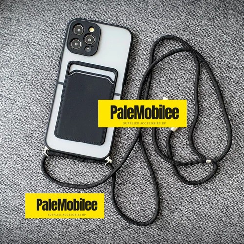 CASING XIAOMI MI 11 LITE CARD CASE SLOT KARTU LANYARD CASE TALI