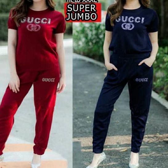 ★ LM 70131 setelan enjoy super jumbo  XXXL ➵